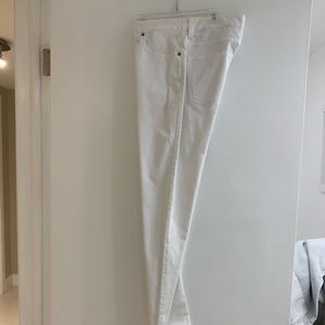 Armani jeans slim fit white size 30